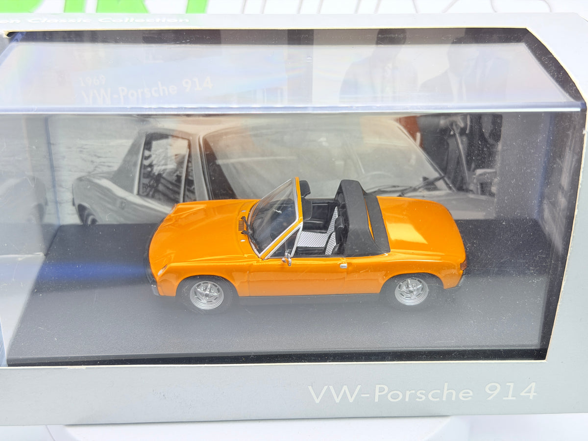 Volkswagen-Porsche 914 1/43 Arancione 1969