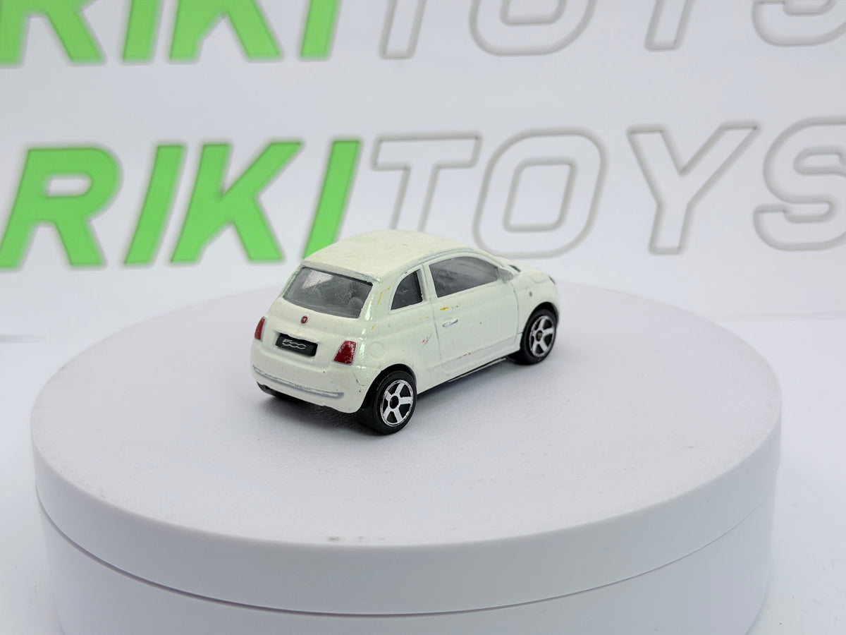 Fiat 500 Majorette 1/55 Bianco 2007
