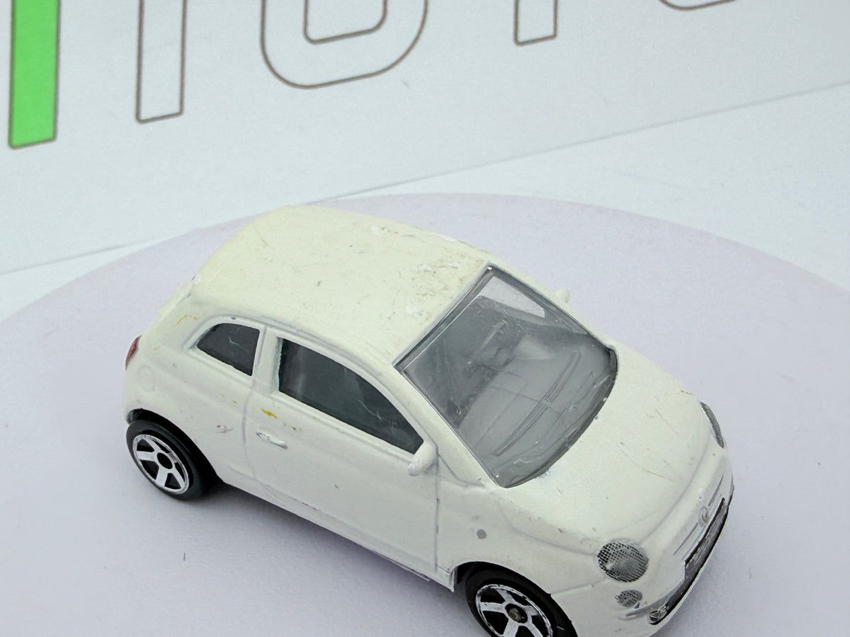 Fiat 500 Majorette 1/55 Bianco 2007
