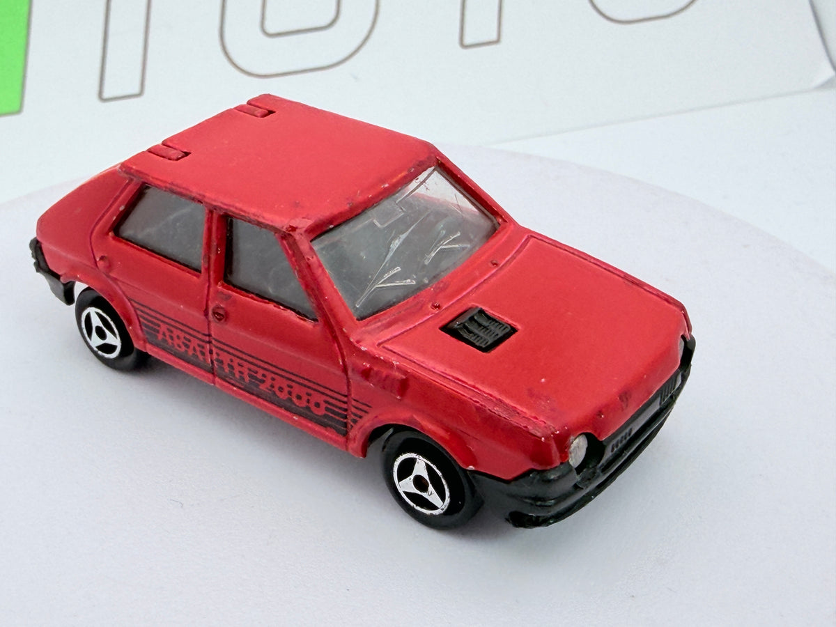 Fiat Ritmo 2000 Majorette 1/55 Rosso 1978