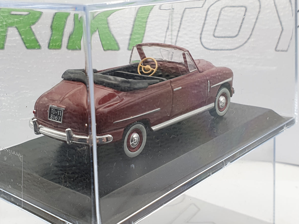 Fiat 1400 Cabriolet Edicola 1/43 Con Scatola
