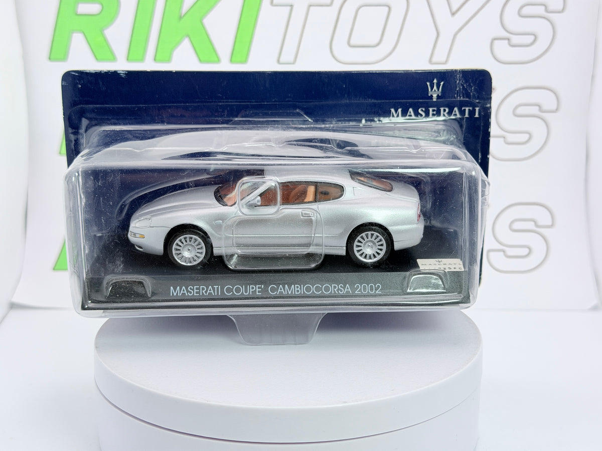 Maserati Coupé Cambiocorsa Edicola 1/43 Argento 2002
