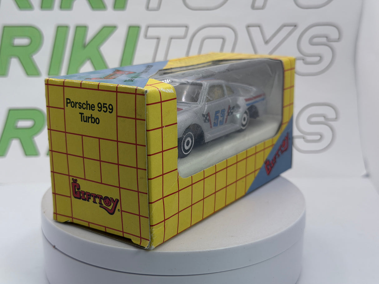 Porsche 959 Gift Toy 1/43 Argento 1986