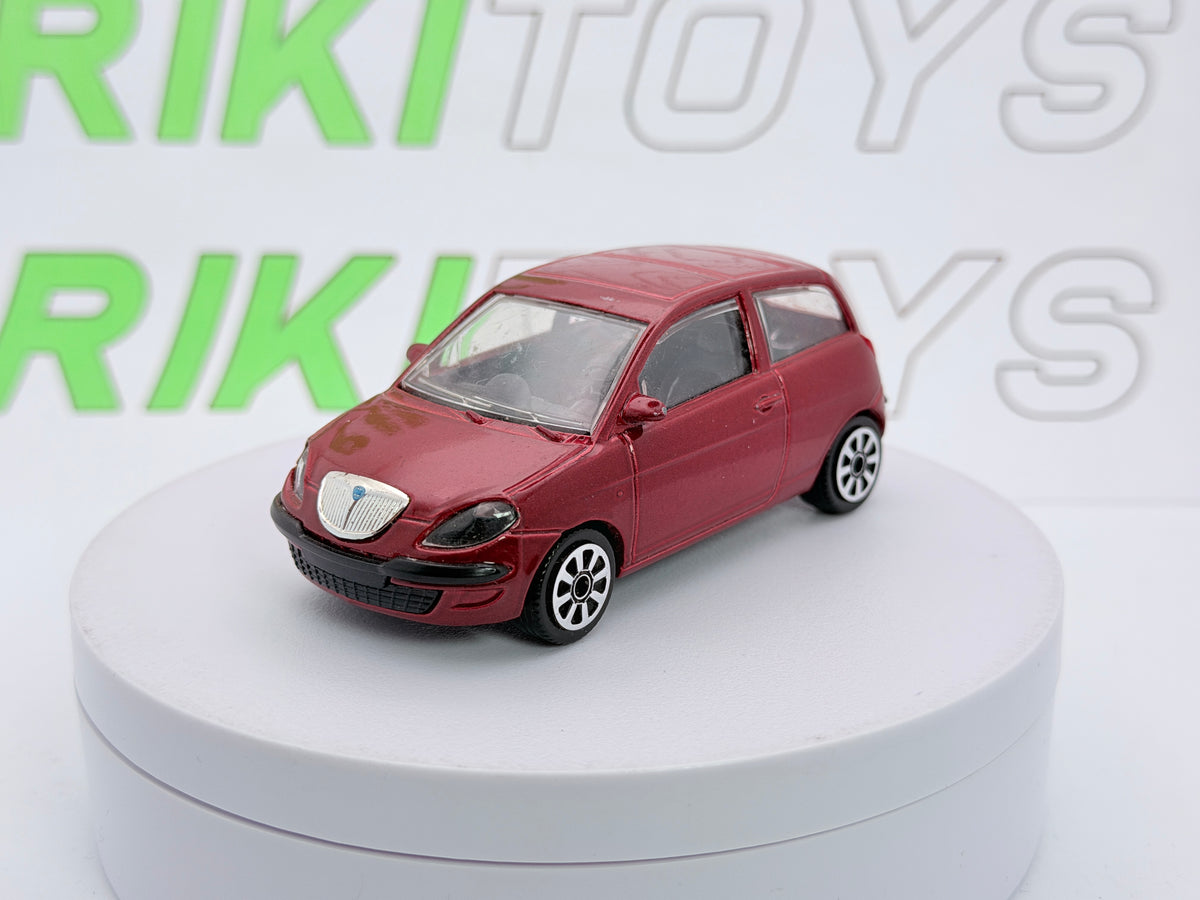 Lancia Ypsilon Burago 1/43 Rosso metallizzato