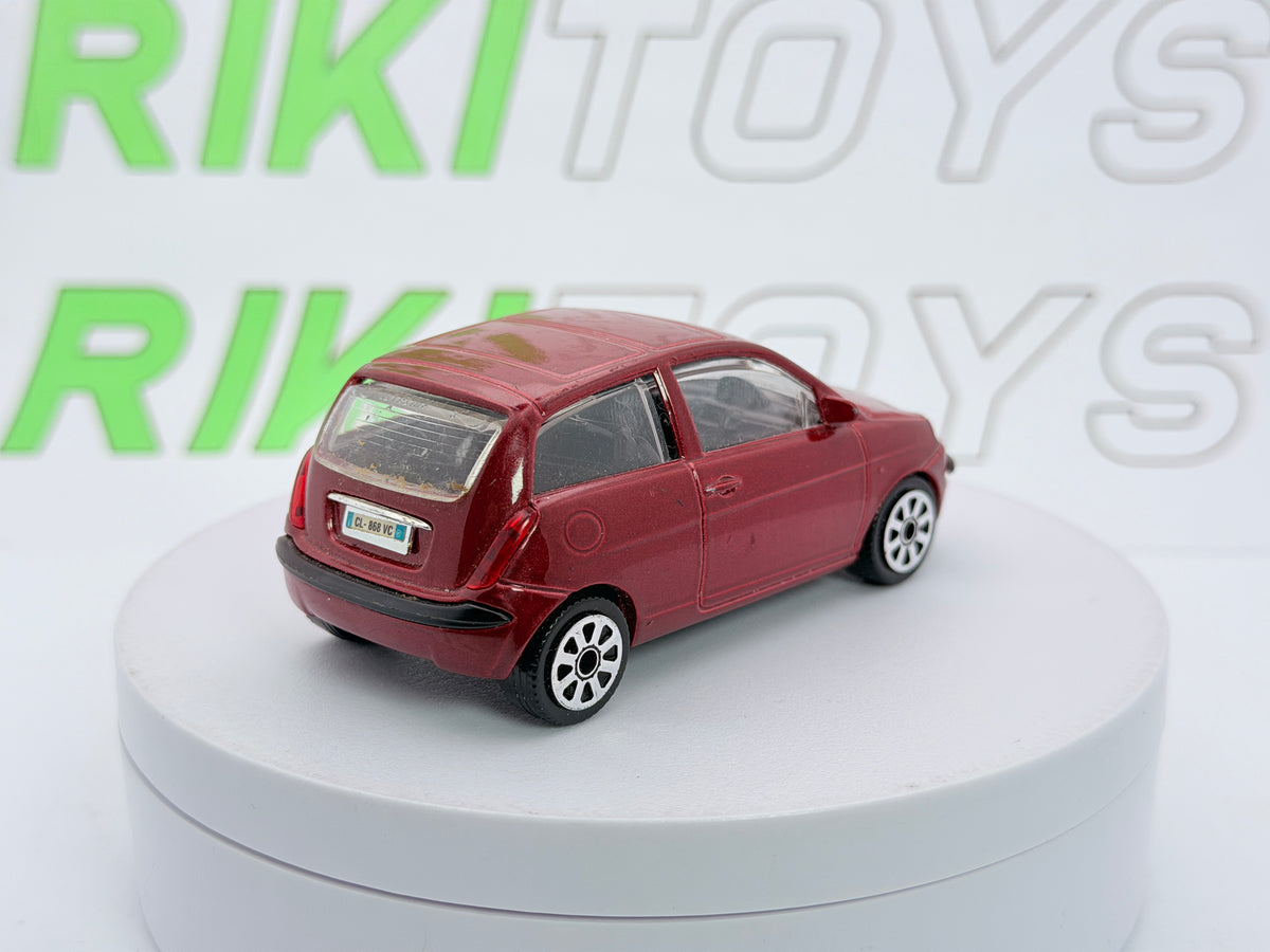 Lancia Ypsilon Burago 1/43 Rosso metallizzato