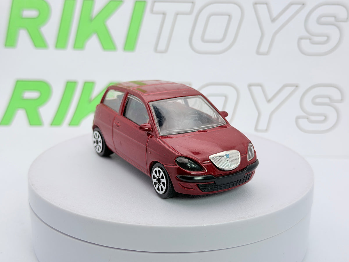 Lancia Ypsilon Burago 1/43 Rosso metallizzato