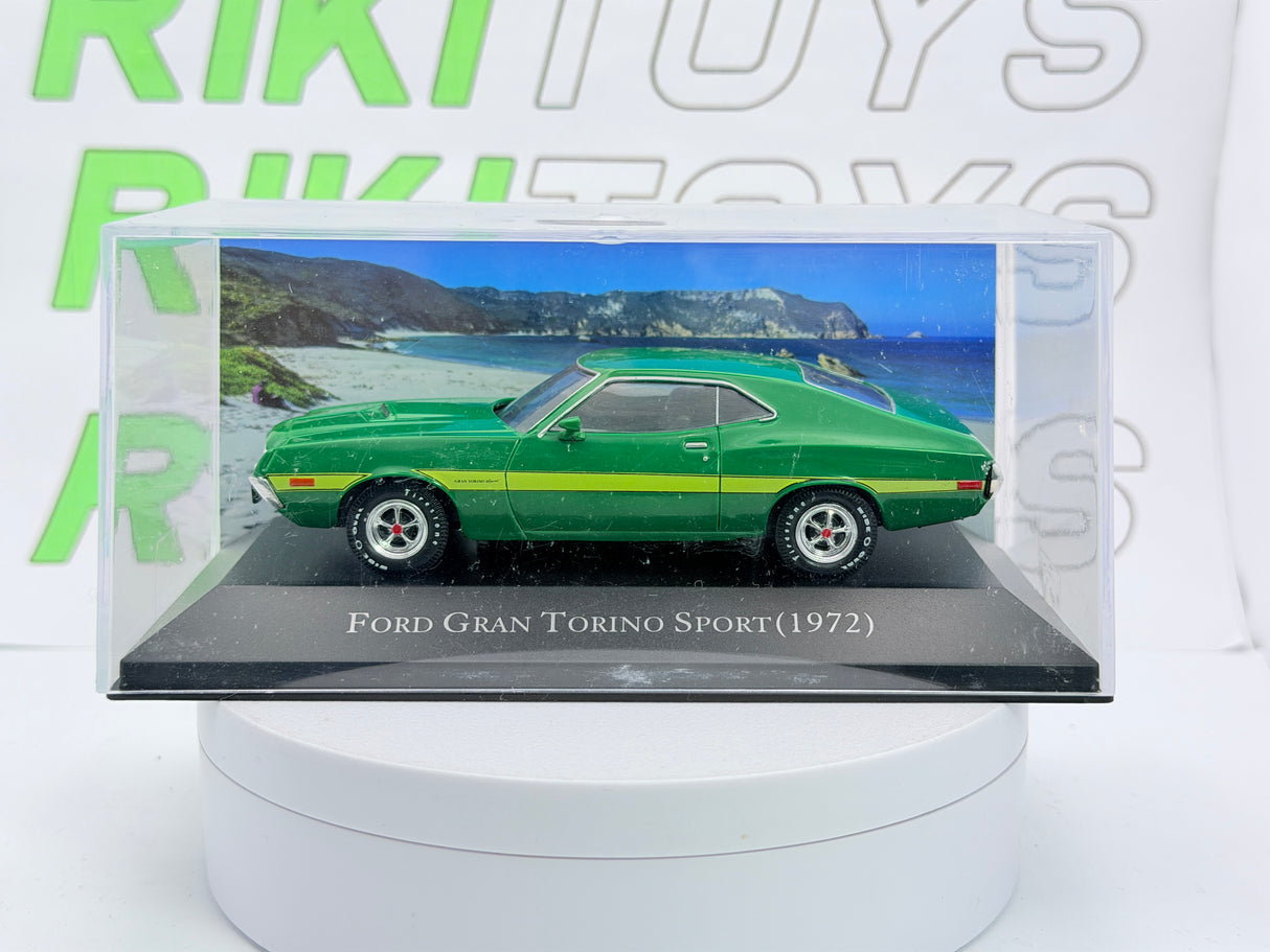 Ford Gran Torino Sport Edicola 1/43 Verde 1972