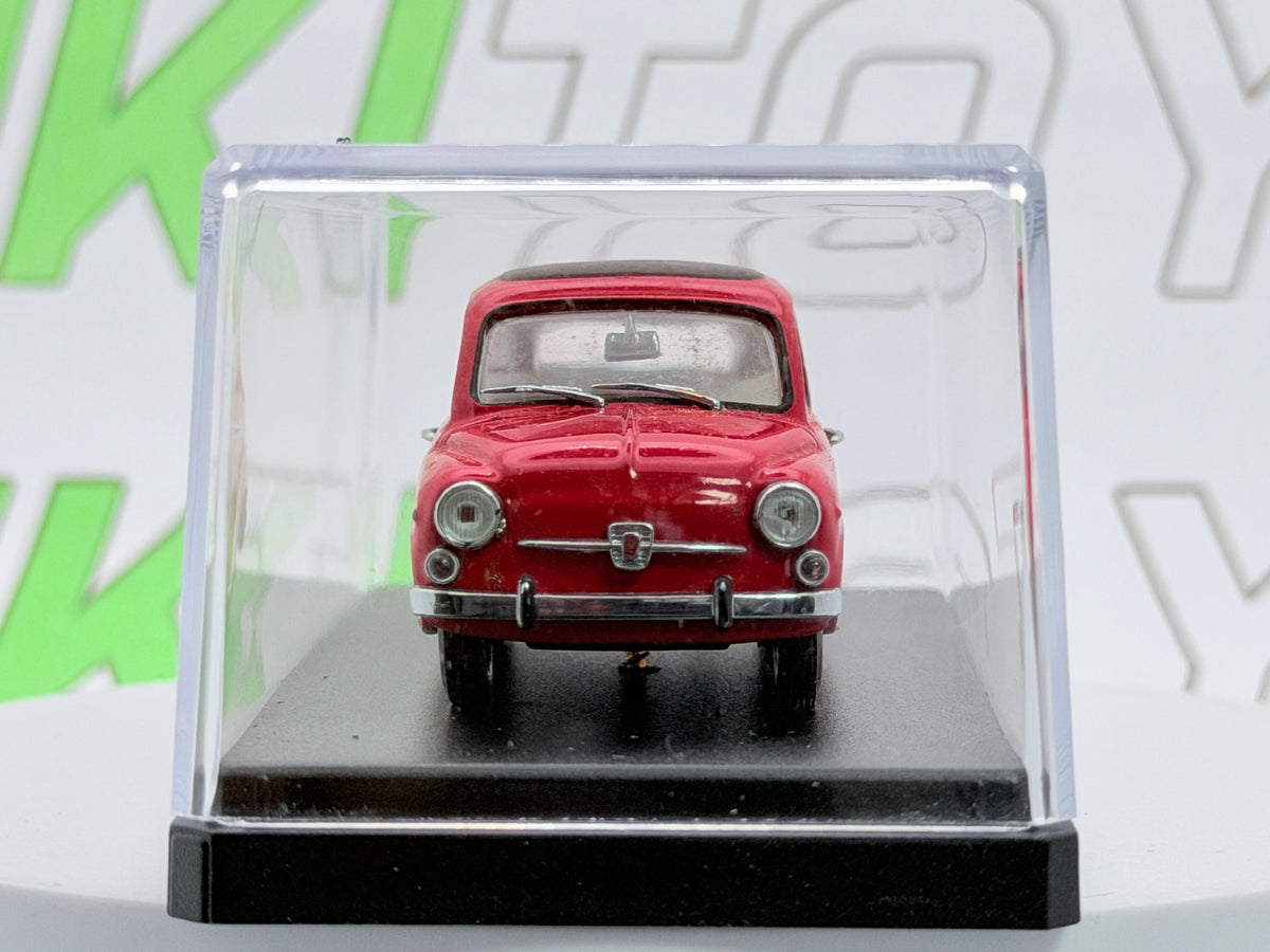Fiat 600 E Detail Cars 1/43 Rosso 1965