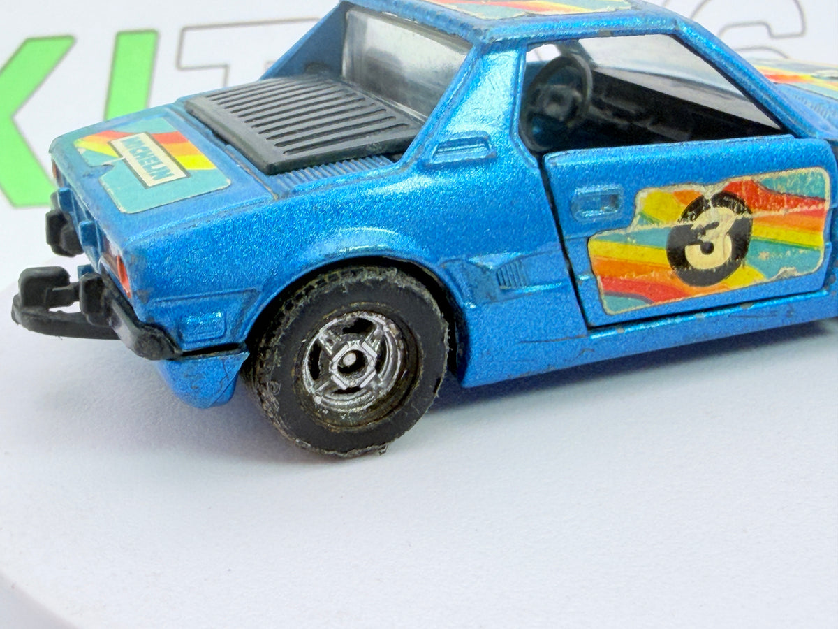 Fiat X1/9 Corgi 1/36 Blu metallizzato 1973