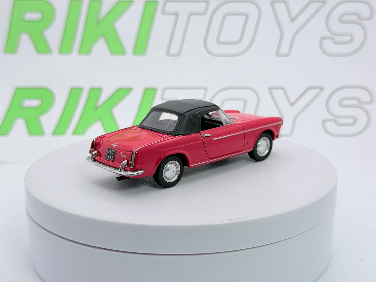 Fiat 1500 S Cabrio Norev 1/43 Rosso 1964
