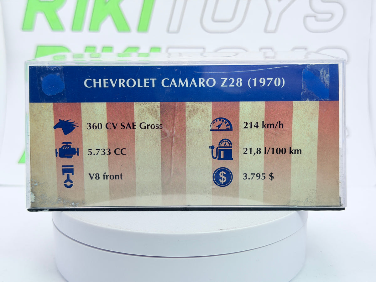 Chevrolet Camaro Z 28 Edicola 1/43 Giallo 1970
