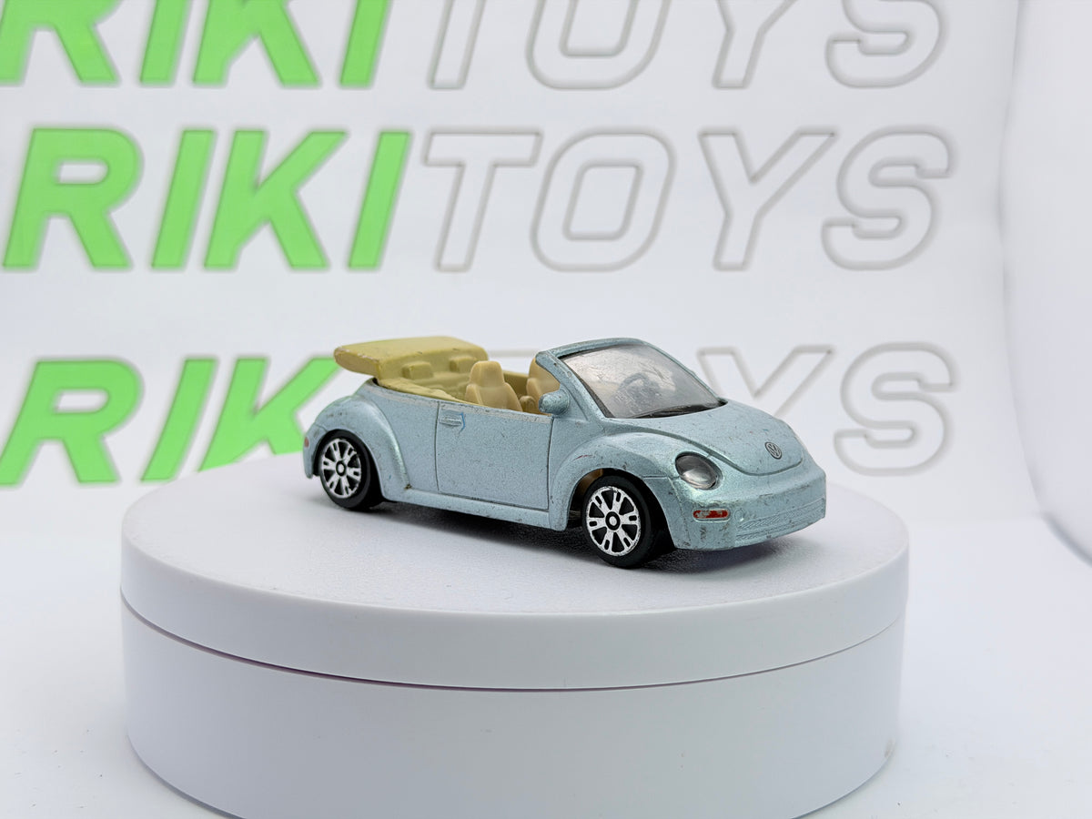 Volkswagen New Beetle Cabrio Maisto 1/43 Azzurro metallizzato