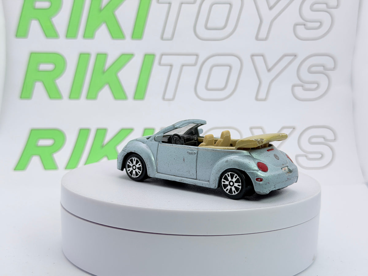 Volkswagen New Beetle Cabrio Maisto 1/43 Azzurro metallizzato