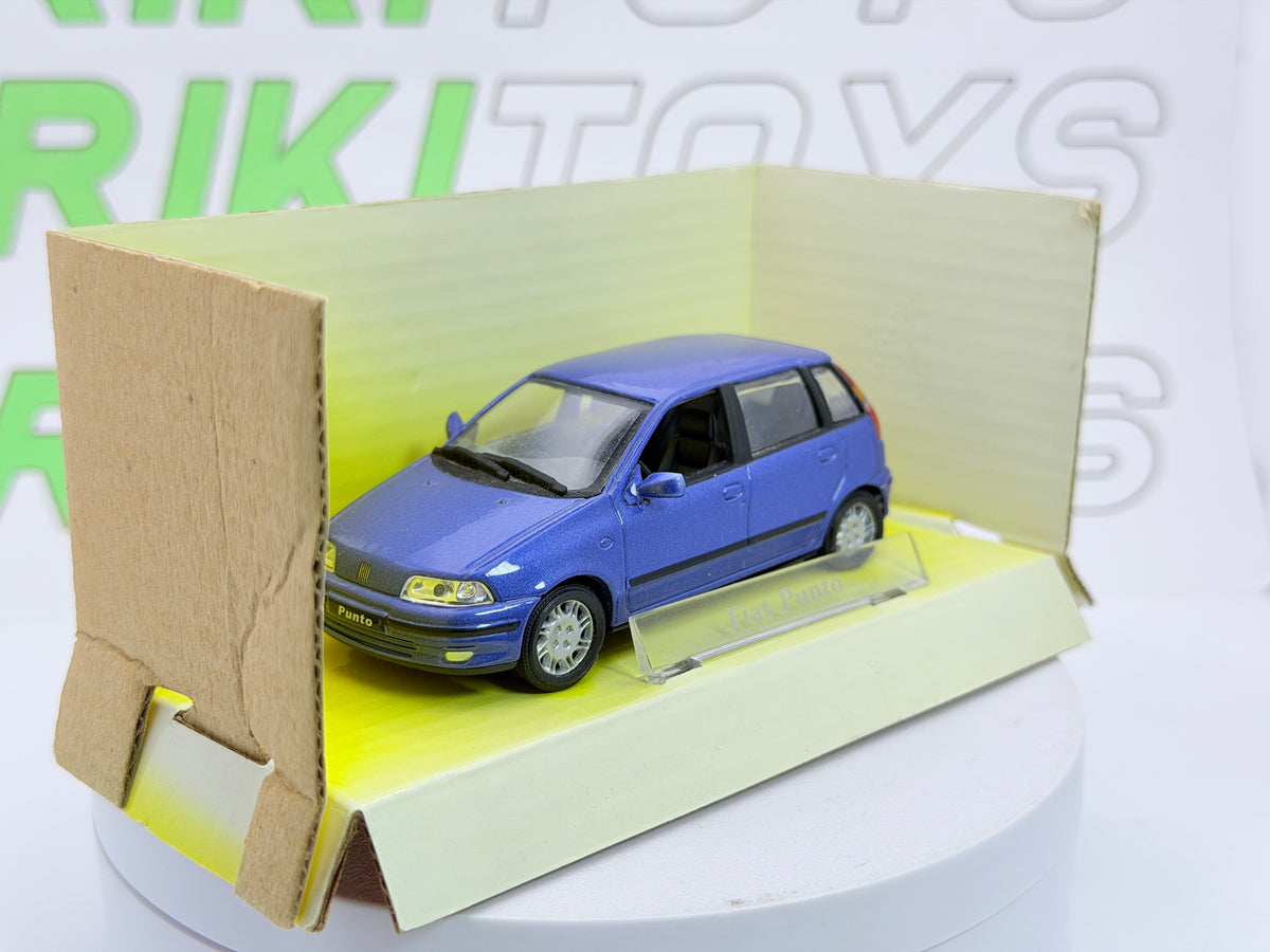 Fiat Punto MK1 Cararama 1/43 Blu metallizzato