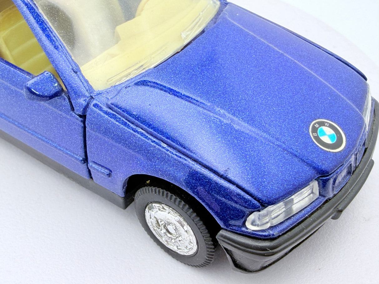 BMW Serie 3 E36 Welly 1/38 Blu Metalizzato 1991