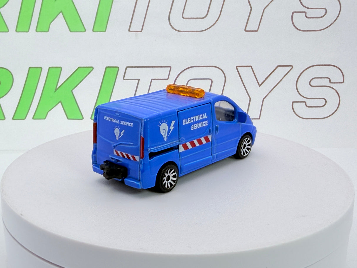 Renault Trafic Majorette 1/64 Blu