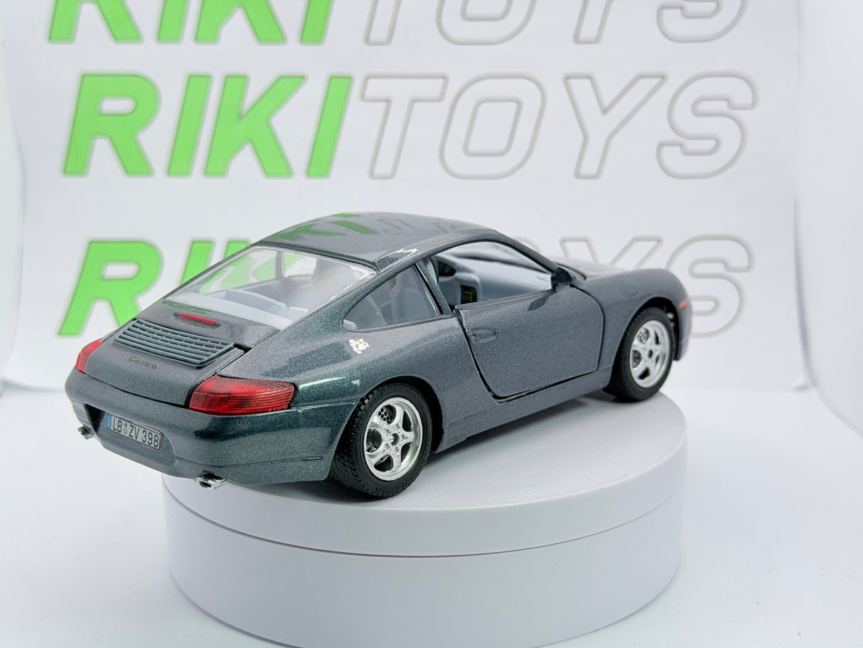 Porsche 911 996 Carrera Burago 1/24 Grigio metallizzato 1997