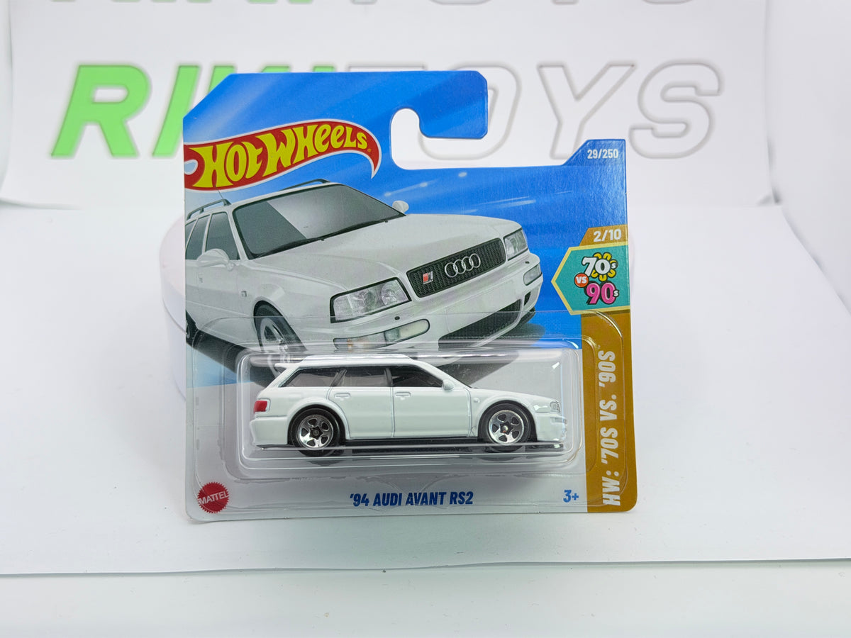 Audi Avant RS2 Hot Wheels 1/60 Bianco 1994