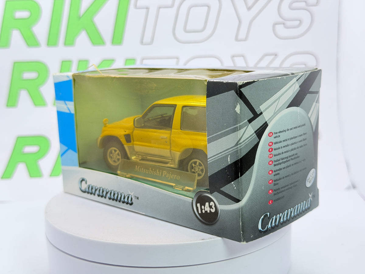 Mitsubishi Pajero Revolution Cararama 1/43 Giallo