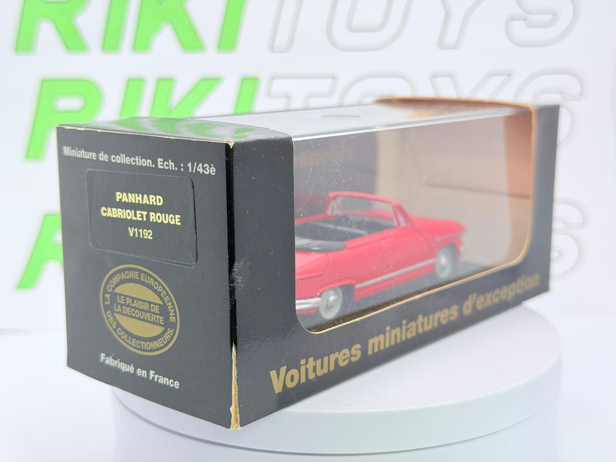 Panhard PL 17 Cabrio Eligor 1/43 Rosso