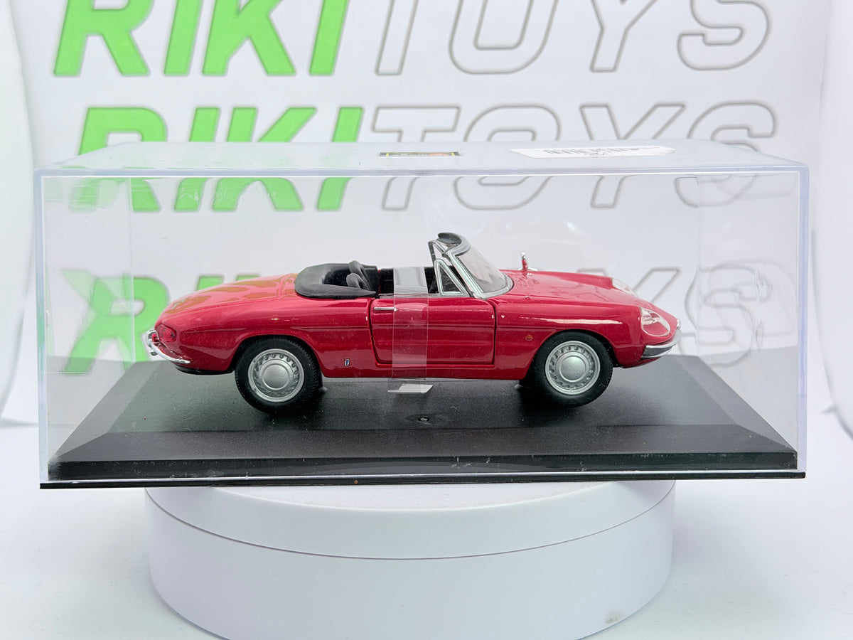 Alfa Romeo Duetto Osso di Seppia Burago 1/32 Rosso 1966