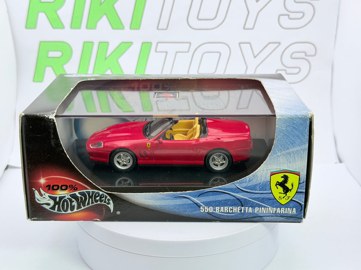 Ferrari 550 Barchetta PininFarina Hotwheels 1/43 Rosso