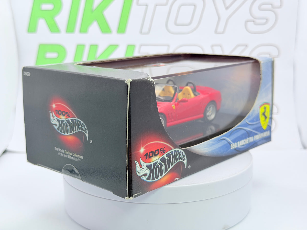 Ferrari 550 Barchetta PininFarina Hotwheels 1/43 Rosso