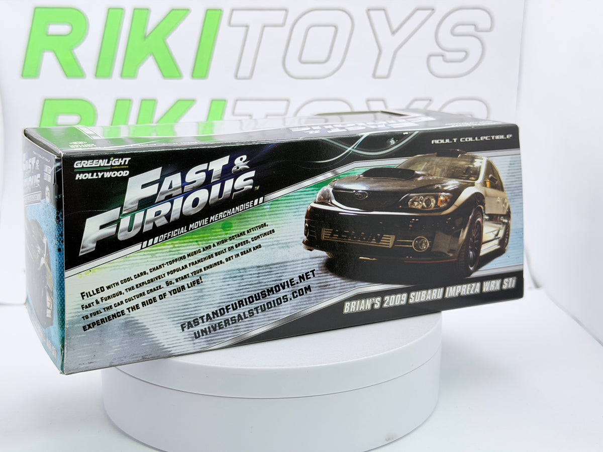 Subaru Impreza WRX Greenlight 1/43 Argento 2009