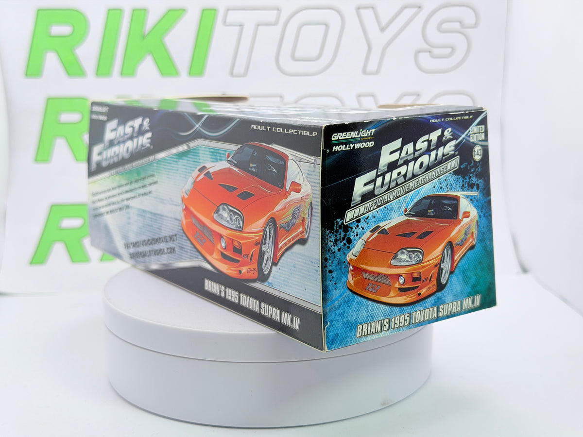 Toyota Supra MK4 Greenlight 1/43 Arancione 1995