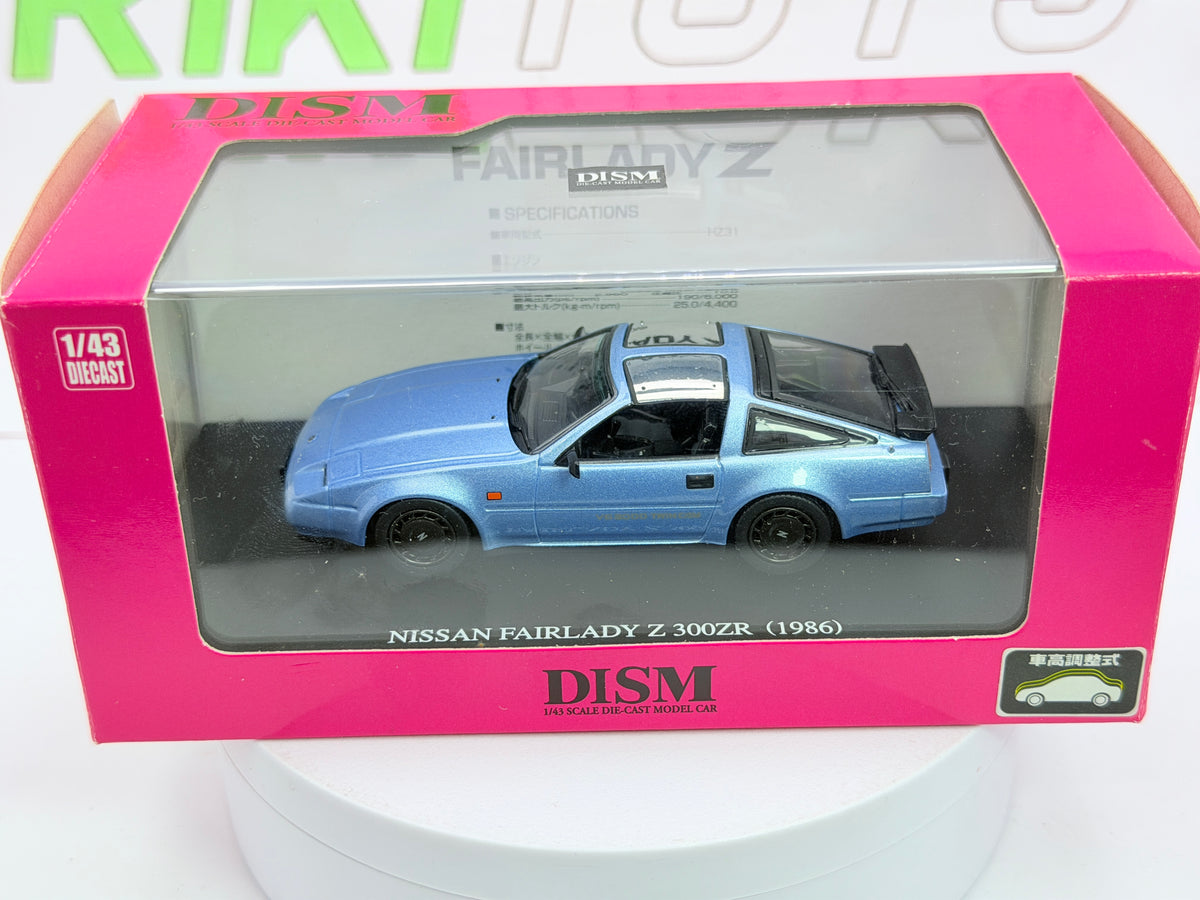 Nissan Fairlady Z 300 ZR Dism 1/43 Azzurro metallizzato 1986