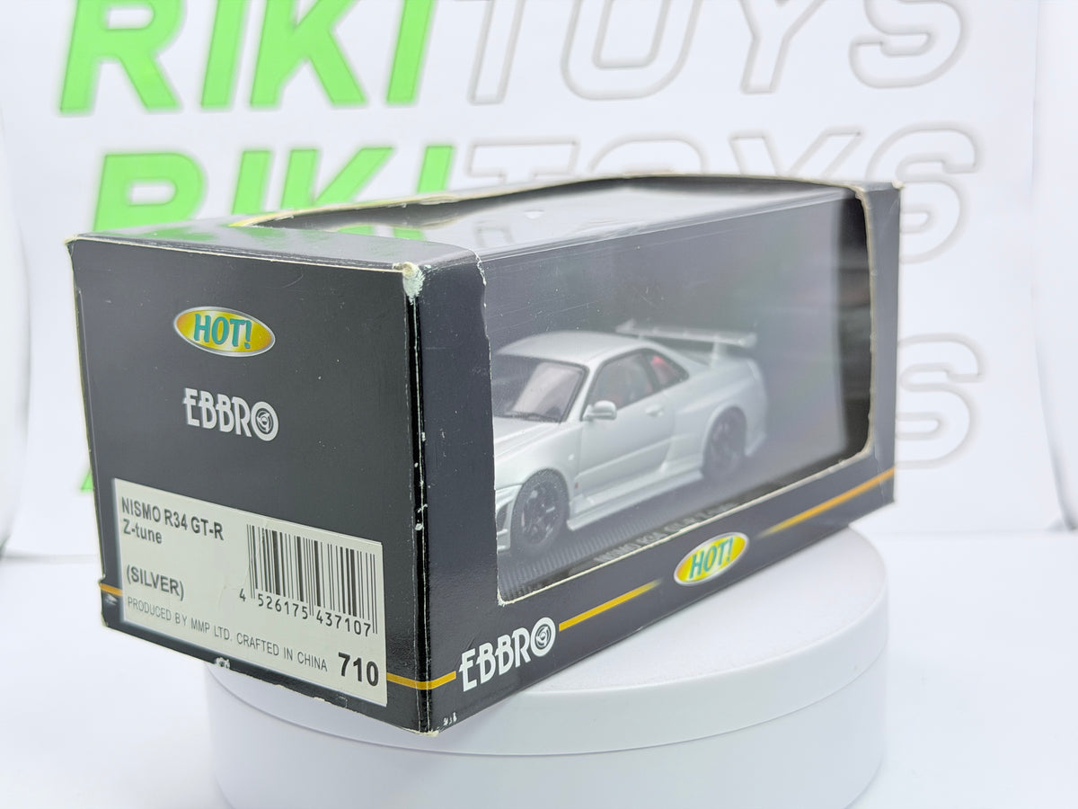 Nissan Nismor 34 GT-R Ebbro 1/43 Argento