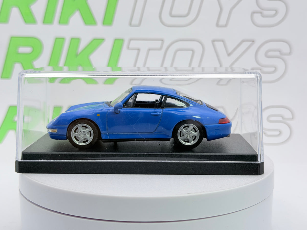 Porsche 911 993 Carrera Edicola 1/43 Celeste 1995