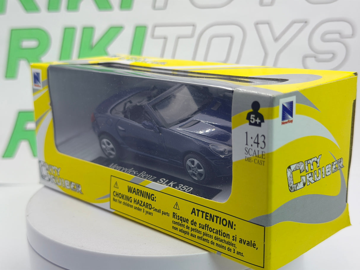 Mercedes Benz SLK 2a R 171 New Ray 1/43 Blu scuro 2004