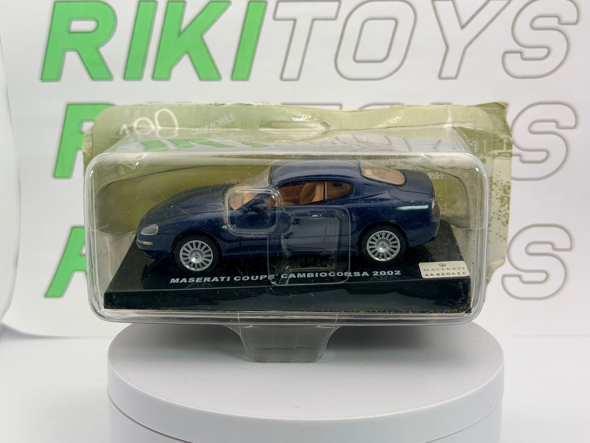 Maserati Coupé Cambiocorsa Edicola 1/43 Blu metallizzato 2002