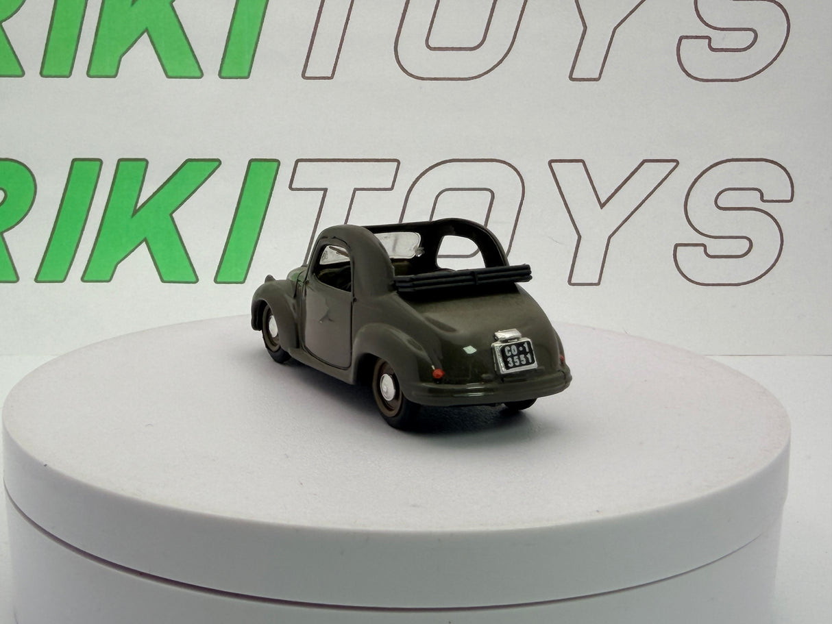 Fiat 500 C Topolino Brumm 1/43 Marrone chiaro 1949