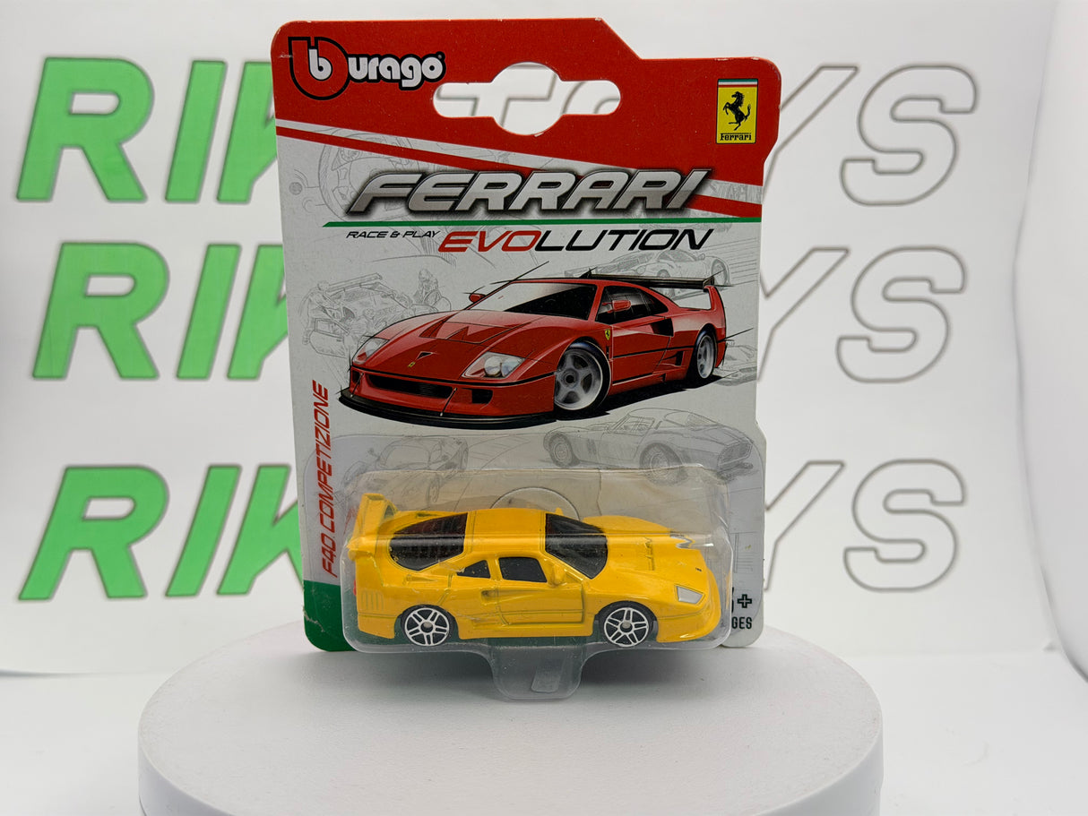 Ferrari F 40 Competizione Burago 1/60 Giallo