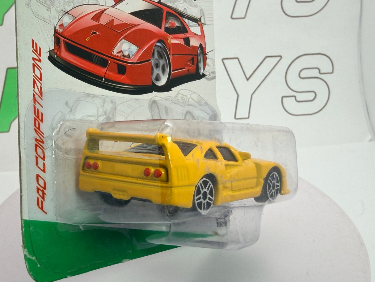 Ferrari F 40 Competizione Burago 1/60 Giallo