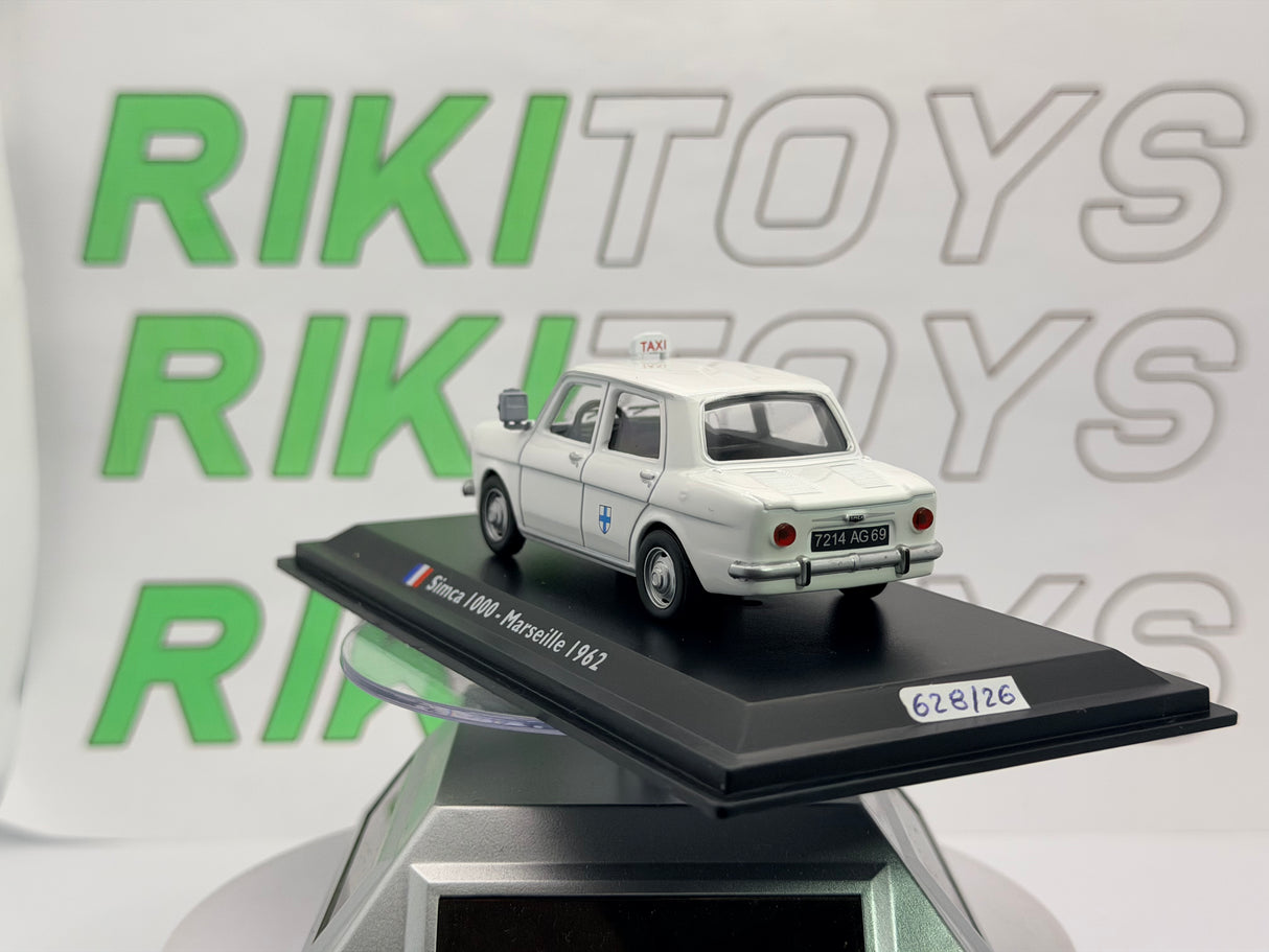Simca 1000 Edicola 1/43 Bianco 1962