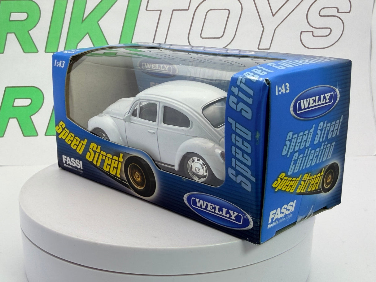 Volkswagen Maggiolino Welly 1/43 Bianco 1970