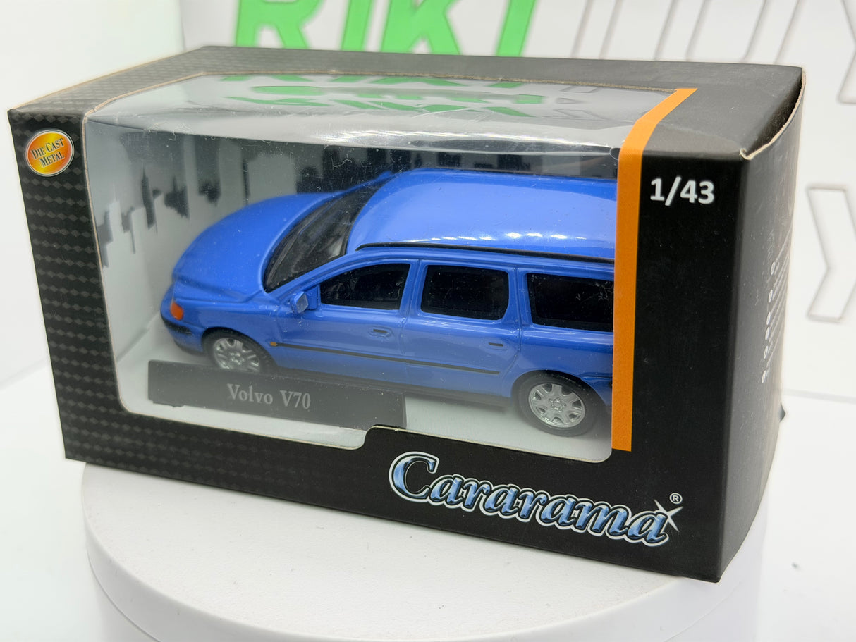 Volvo V70 Cararama 1/43 Blu