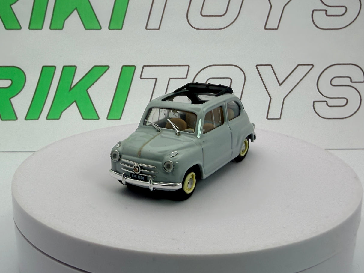 Fiat 600 Trasformabile Brumm 1/43 Grigio 1956