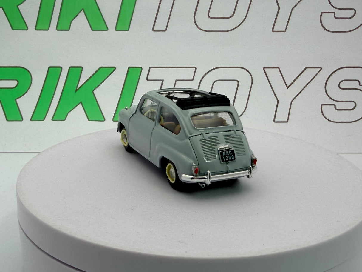 Fiat 600 Trasformabile Brumm 1/43 Grigio 1956