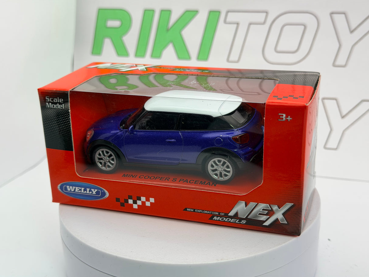 Mini Cooper Spaceman Welly 1/43 Blu 2012