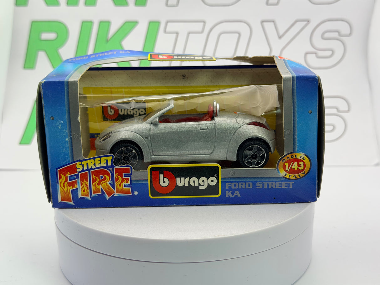 Ford Street Ka Burago 1/43 Argento 2003