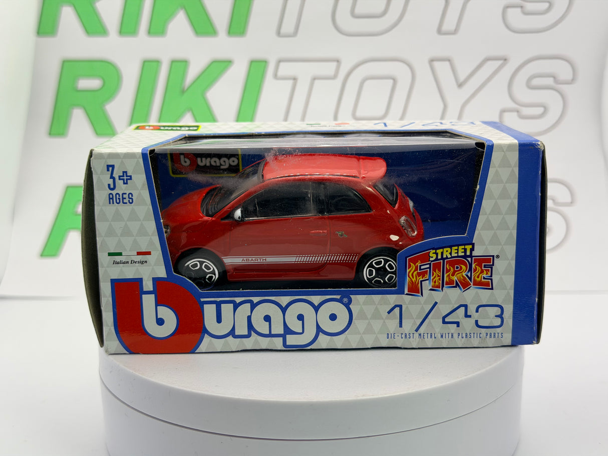Fiat-Abarth 500 Burago 1/43 Rosso 2008