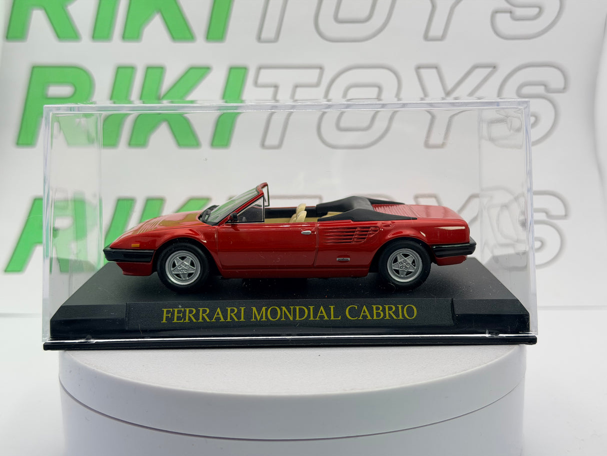 Ferrari Mondial Cabrio Edicola 1/43 Rosso 1983