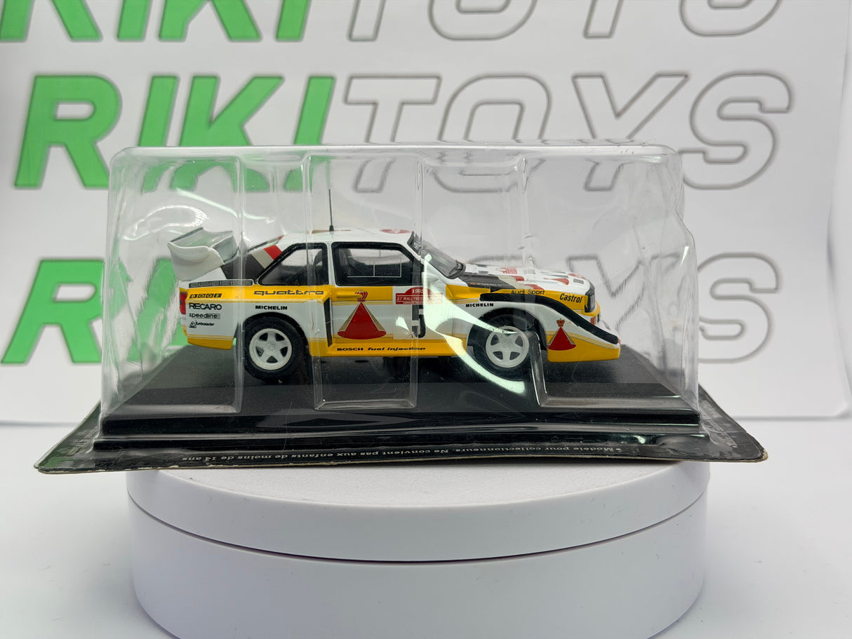 Audi Quattro Sport E2 Edicola 1/43 Bianco 1985