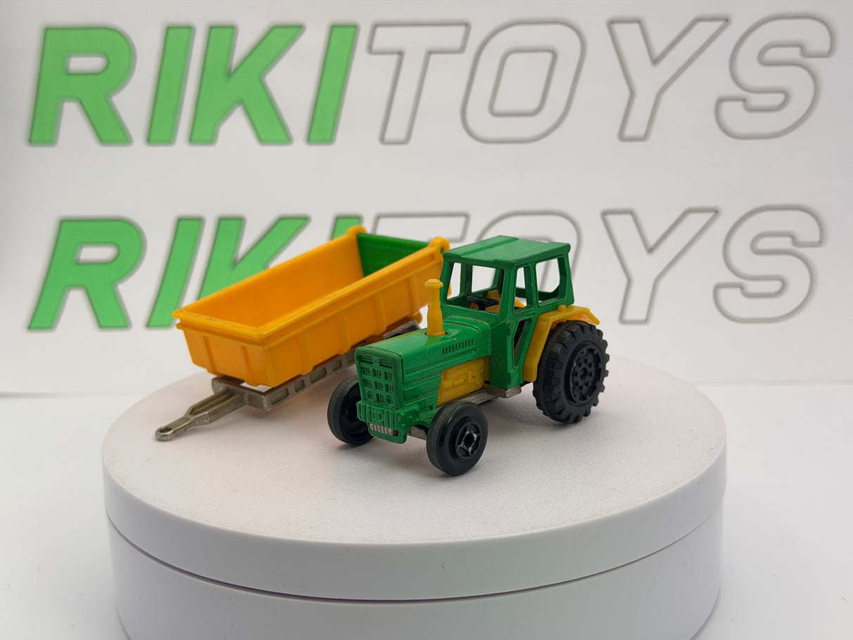 Trattore c/Rimorchio Majorette 1/64 Verde