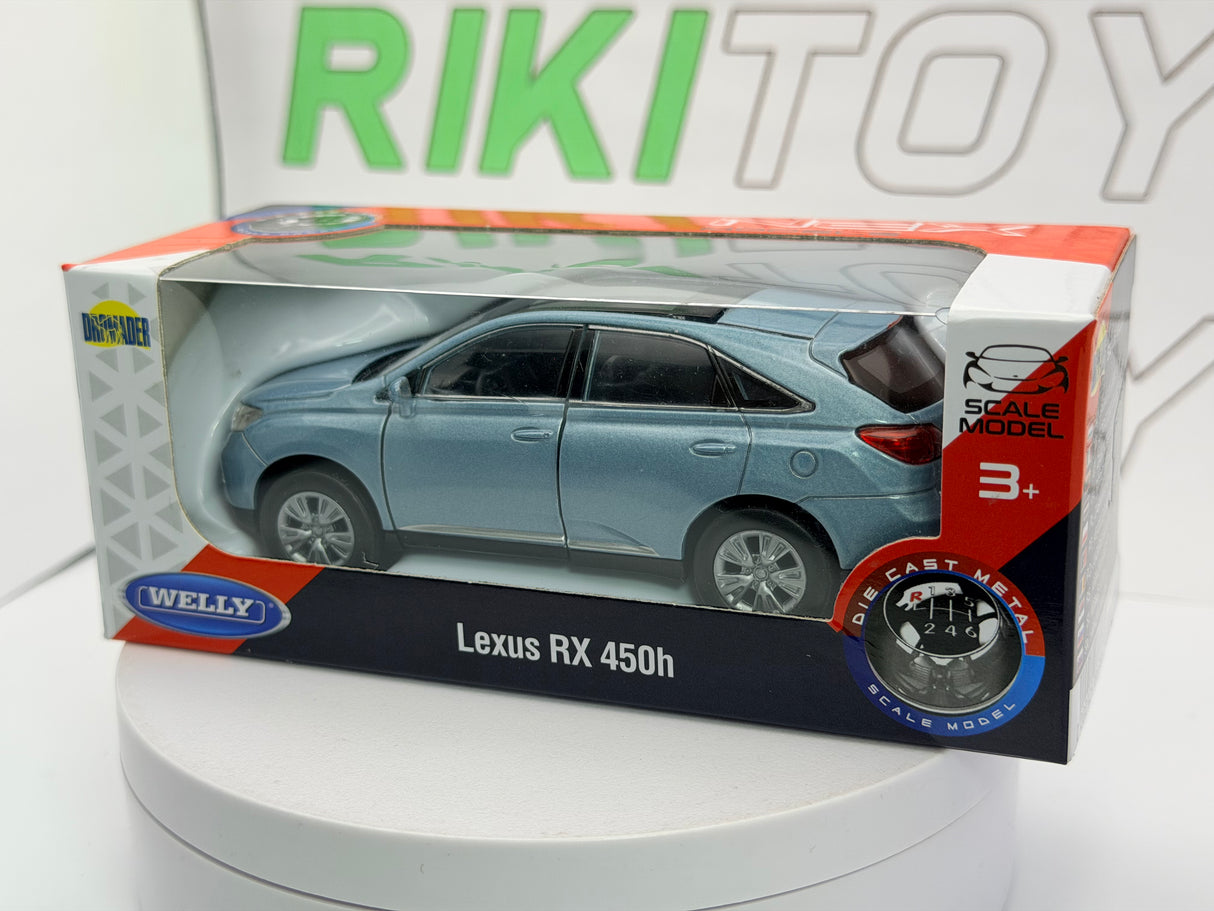 Lexus RX 4504 Welly 1/43 Azzurro metallizzato 2010