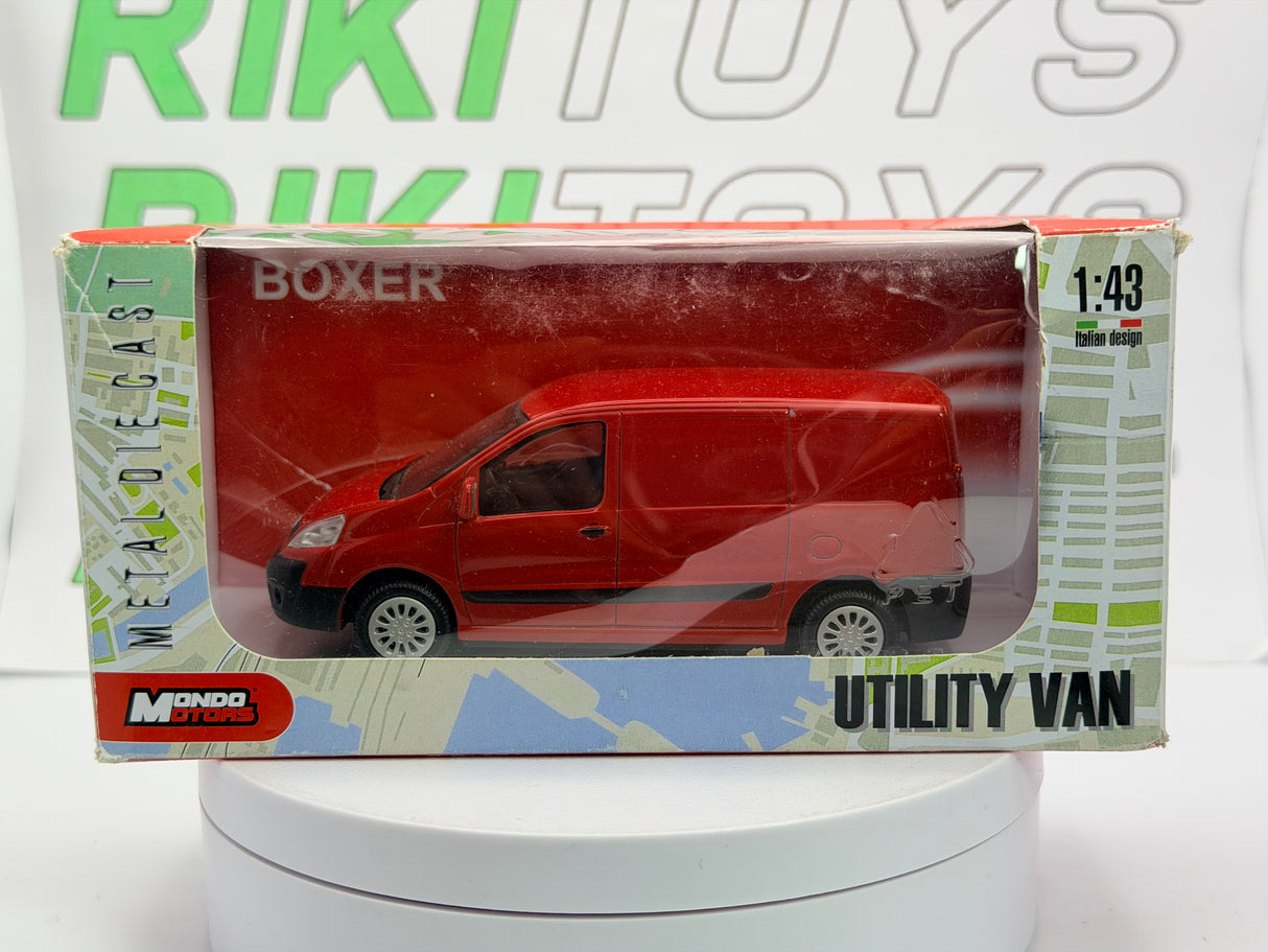 Fiat Scudo Furgone MondoMotors 1/43 Rosso 2008